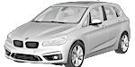 BMW F45 B0816 Fault Code